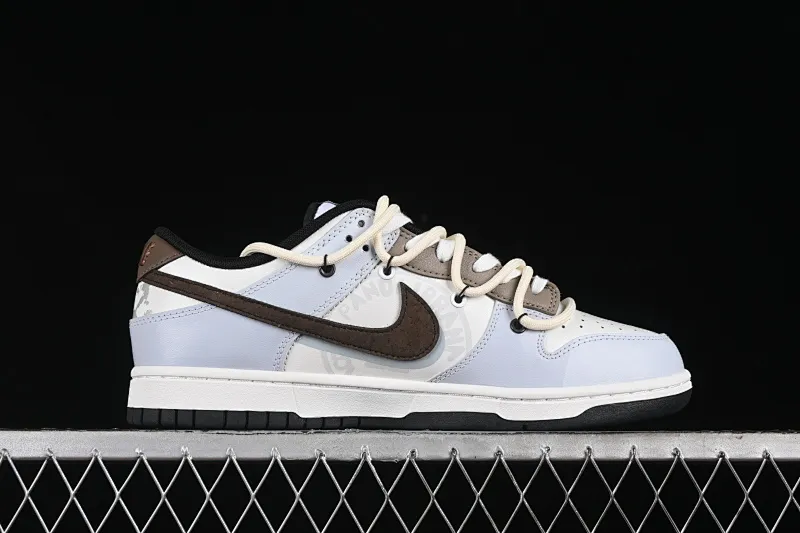All categories Nk SB Dunk series Nk SB Dunk Low low-top sneakers Nk Dunk Low Panda Prank Heartbeat Email Xinwei Mi Blue Brown SB low-top casual sneakers DD1391-100